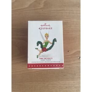 Hallmark Keepsake Tinker Bell Ornament - Green and Red